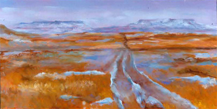 View of the Rainy Buttes