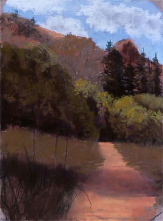 Path to Lair of the Bear Park