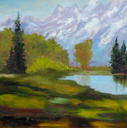 Bright Day in the Tetons