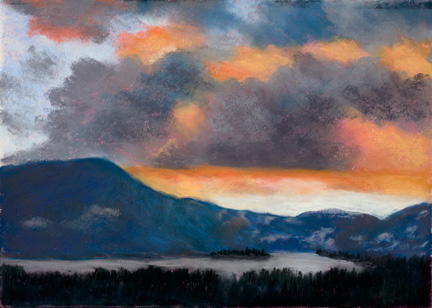 Sunset Over Lake Dillon