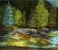 Water Reflections, Poudre at Pingree